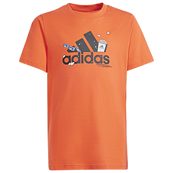 Adidas Παιδική κοντομάνικη μπλούζα Brand Love Graphic Tee Adidas Παιδική κοντομάνικη μπλούζα Brand Love Graphic Tee